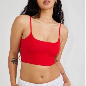 Garage Sedona Seamless Scoop Back Bralette Top - Size Small